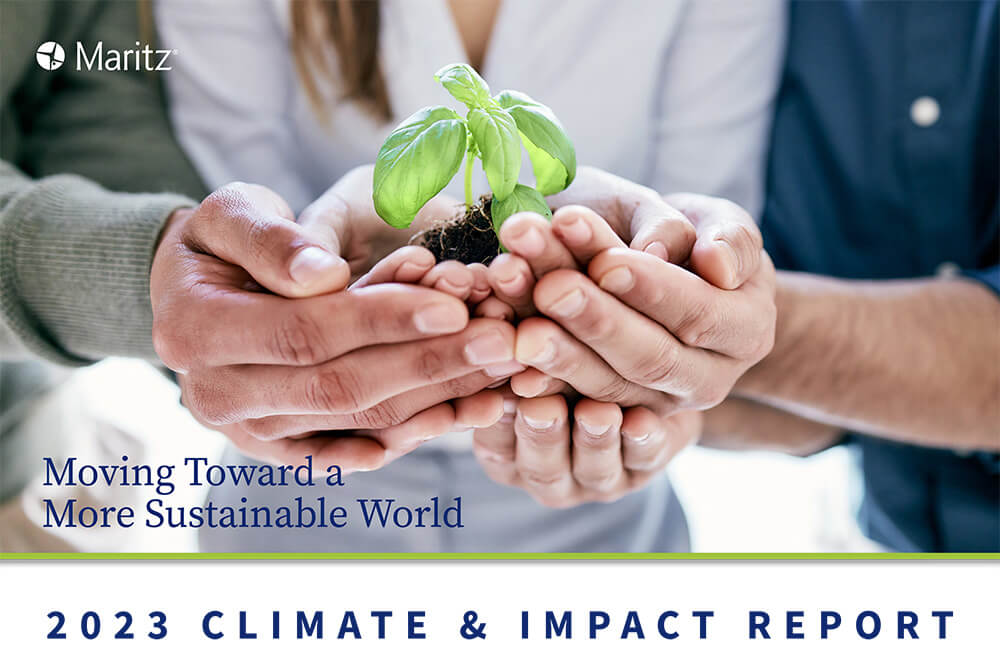 maritz climate and impact report cover