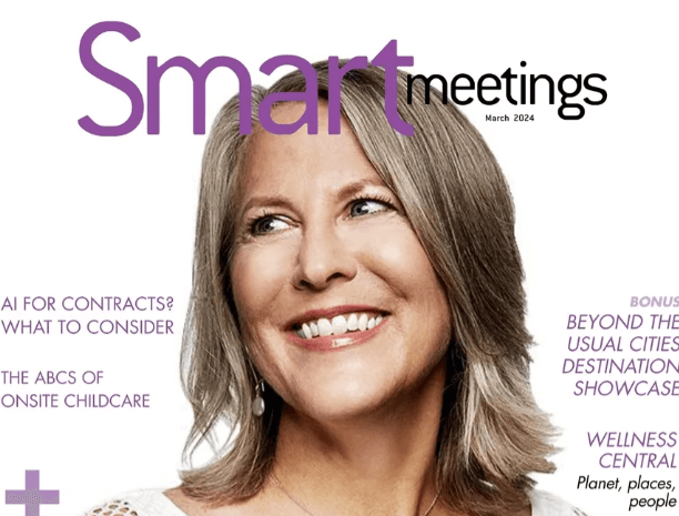 Smart Meetings magazine cover March 2024