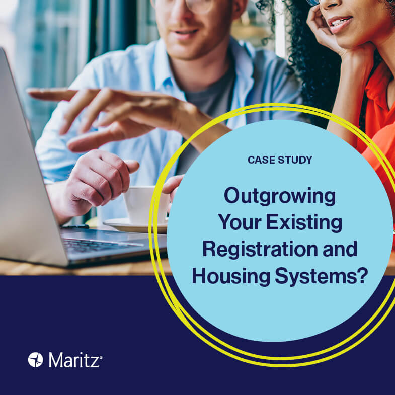 Maritz registration and housing case study report cover