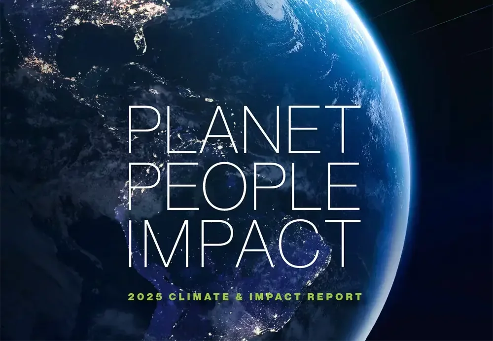 climate and impact report cover