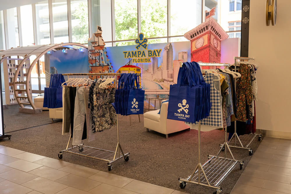 racks of clothing